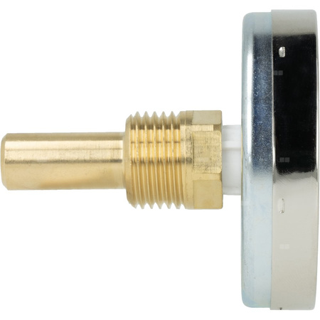 Termometr bimetaliczny AFRISO BiTh fi 63 mm 0…120'C tuleja 40 mm połączenie ax
