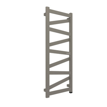 Grzejnik elektryczny TERMA VIPERA ONE 990 x 400 mm, kolor błyszczący żwir, moc 300 W, podłączenie E8, kabel prosty bez wtyczki czarny