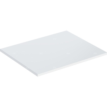 Półka Geberit iCon do elementu bocznego: B=24.6cm, Biały / Lakierowany na wysoki połysk, T=20.2cm