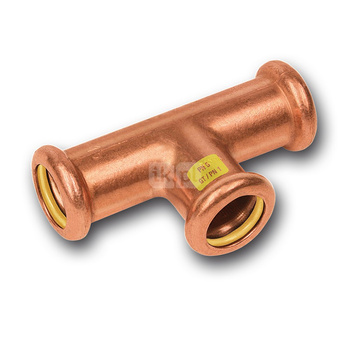 Trójnik SANHA Press Gas Cu 18 mm x 12 mm x 18 mm (zw x zw x zw)