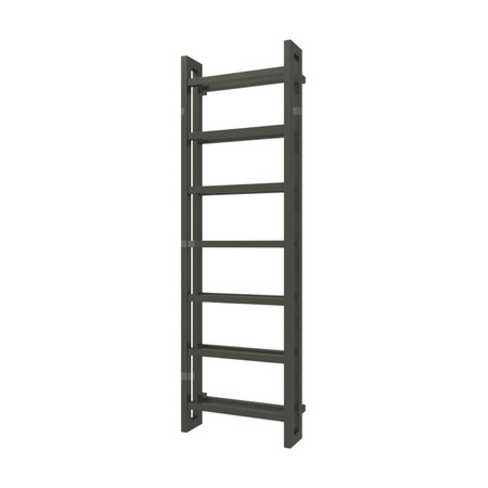 Grzejnik drabinkowy TERMA STAND, podłączenie SX, wym. 1610 x 500 mm, kolor ral 6007 mat (farba), moc 872W