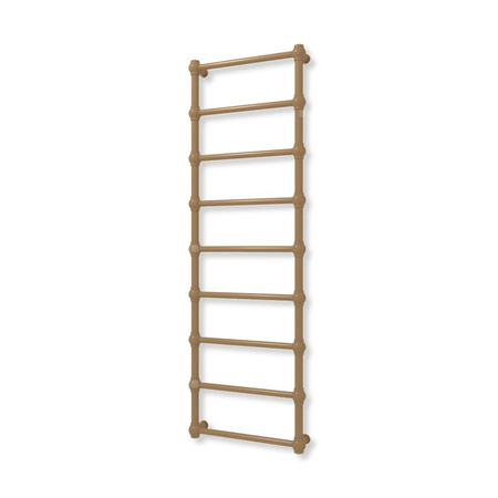 Grzejnik elektryczny TERMA RETRO 1540 x 500 mm, kolor halo, moc 400 W, podłączenie E1, kabel prosty bez wtyczki z maskownicą