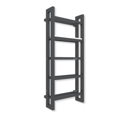 Grzejnik drabinkowy TERMA STAND, podłączenie SX, wym. 1150 x 500 mm, kolor ral 7021 mat (farba), moc 615W