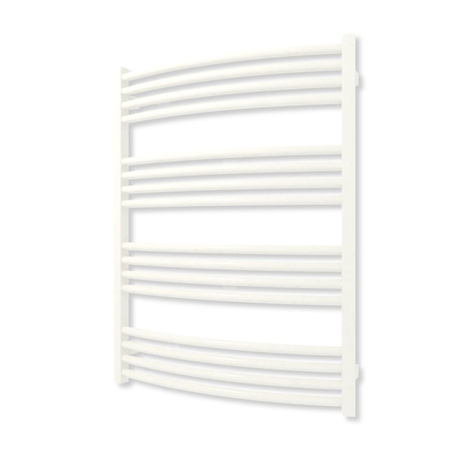 Grzejnik drabinkowy TERMA LENA, podłączenie ZX, wym. 900 x 680 mm, kolor biały drogowy RAL9016 (farba), moc 516W