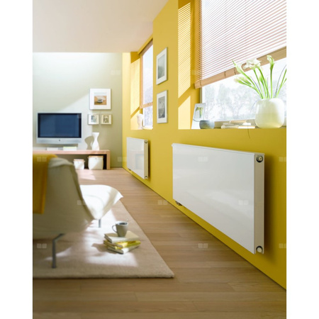 Grzejnik płytowy typ 33 KERMI Plan-V wym. 205 x 3005 mm, kolor biały, moc 2918 W