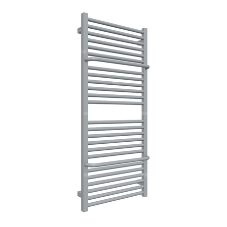 Grzejnik drabinkowy TERMA LIMA, podłączenie SX, wym. 1140 x 500 mm, kolor szary okienny RAL7040, moc 574W