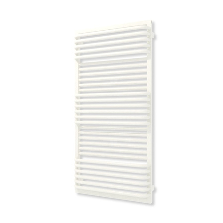 Grzejnik drabinkowy TERMA POC 2, podłączenie 5P, wym. 1240 x 600 mm, kolor biały drogowy RAL9016 (farba), moc 893W