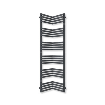 Grzejnik drabinkowy TERMA INCORNER, podłączenie SX, wym. 1540 x 350 mm, kolor szterling (farba), moc 808W