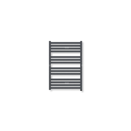 Grzejnik elektryczny TERMA MARLIN ONE 780 x 530 mm, kolor nowoczesna szarość, moc 400 W, podłączenie E8, kabel prosty bez wtyczki czarny