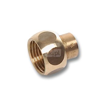 Półśrubunek SANHA 4359G dwuczęściowy, brąz, 22 mm x 1 1/4'' (lut wewnętrzny x GW)