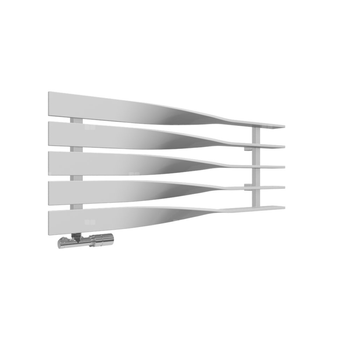 Grzejnik drabinkowy TERMA CYKLON H, podłączenie O8, wym. 410 x 1000 mm, kolor efekt chromu, moc 408W