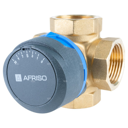 Zawór obrotowy czterodrogowy AFRISO ARV 484 ProClick, mieszający, DN 25