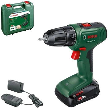 Akumulatorowa wiertarko-wkrętarka EasyDrill 18V-38 (1x 2,0Ah) + AL18V-20 in carrying case
