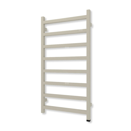 Grzejnik elektryczny TERMA SIMPLE ONE 960 x 500 mm, kolor kalifornijski beż, moc 400 W, podłączenie E1, kabel prosty bez wtyczki czarny