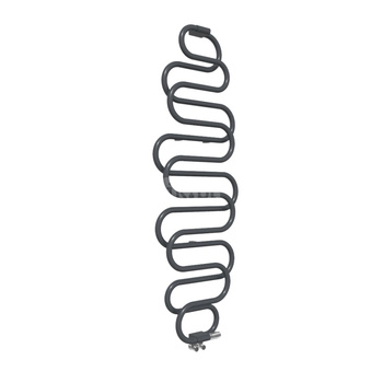 Grzejnik drabinkowy TERMA PERŁA, podłączenie ZX, wym. 1760 x 500 mm, kolor metaliczna czerń