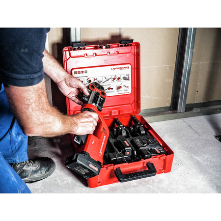 Zaciskarka ROMAX COMTT PB-SET RFZ16-20-25, 1X2AH, EU