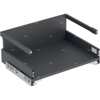 Szuflada dolna Geberit do szafki pod umywalkę meblową, z dwiema szufladami: Szerokość umywalki=55cm, Lava / Matowy