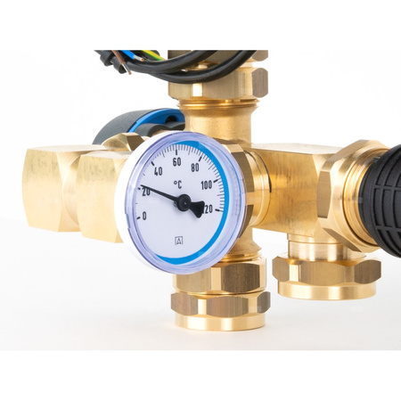 Moduł mieszający BRU 551 do ogrzewania podłogowego z zaworem ARV 362 Vario ProClick