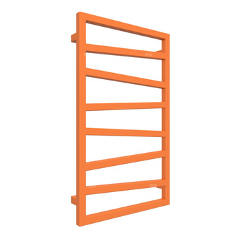 Grzejnik drabinkowy TERMA ZIGZAG, podłączenie Z1, wym. 835 x 500 mm, kolor pomarańczowy średni RAL2003, moc 300W