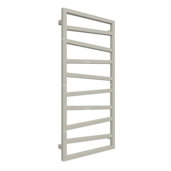 Grzejnik drabinkowy TERMA ZIGZAG, podłączenie SX, wym. 1070 x 500 mm, kolor metaliczny beż, moc 406W