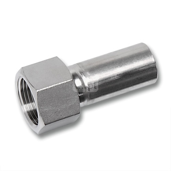 Przejściówka SANHA NiroSan Press, stal nierdzewna, 15 mm x 1/2'' (zz x GW)