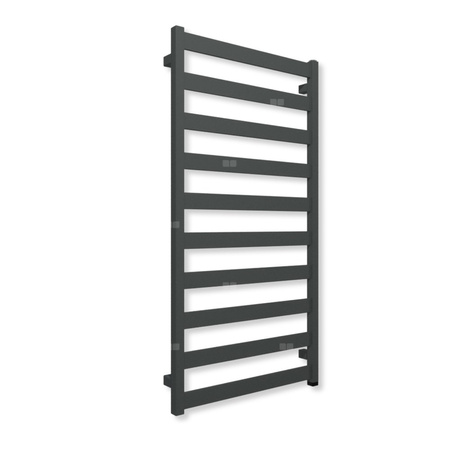 Grzejnik drabinkowy TERMA VIVO ONE, podłączenie S8, wym. 1150 x 600 mm, kolor surowy metal (farba), moc 501W