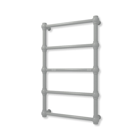 Grzejnik elektryczny TERMA RETRO 800 x 500 mm, kolor stal nierdzewna, moc 200 W, podłączenie E1, kabel prosty bez wtyczki z maskownicą