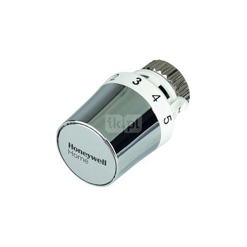 Głowica termostatyczna Thera-5, biała-chrom z nastawą "0"