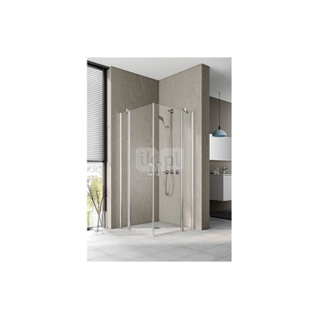 Kermi Wejscie nar. PEGA EPL 0830x 2000 790-815 SIHG ESG Clean Wejscie narozne 2-czesciowe (drzwi wahadłowe z polami stałymi) połowa lewa