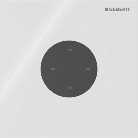 Płyta przykrywająca Geberit typ 40, okrągła: Biały