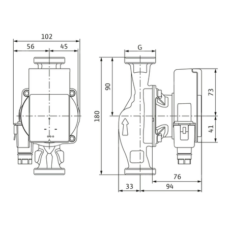 Pompa obiegowa Wilo-Atmos PICO 25/1-6