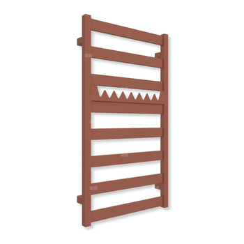 Grzejnik drabinkowy TERMA VIVO, podłączenie SX, wym. 910 x 500 mm, kolor soft 8004 (farba), moc 350W