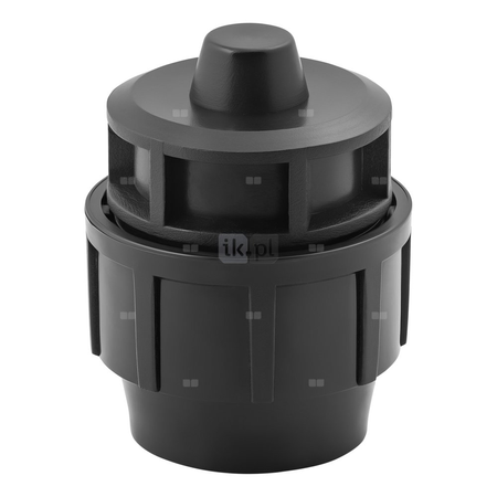 Zaślepka skręcana do rur PE PN16 50 mm