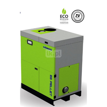 Kocioł na pellet VITECO HEAT EG PELLET 40 kW z zasobnikiem o pojemności 196 l
