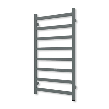 Grzejnik drabinkowy TERMA SIMPLE ONE, podłączenie S8, wym. 960 x 500 mm, kolor grafit (farba), moc 351W