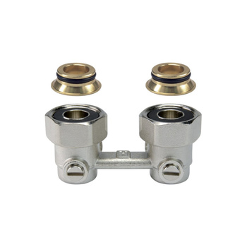 Zawór kątowy, podwójny z odcięciem, 3/4", (minimalne zamówienie 10 szt.)