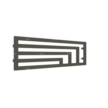 Grzejnik drabinkowy TERMA ANGUS H, podłączenie SX, wym. 360 x 1140 mm, kolor van gogh, moc 416W