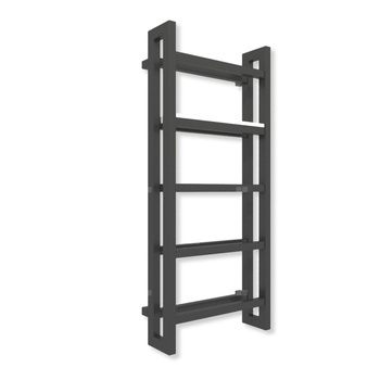 Grzejnik drabinkowy TERMA STAND, podłączenie SX, wym. 1150 x 500 mm, kolor czarny sygnałowy mat RAL9004 (farba), moc 615W