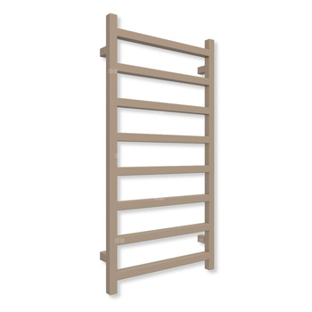 Grzejnik drabinkowy TERMA SIMPLE, podłączenie SX, wym. 960 x 500 mm, kolor irchowo-szary RAL1019 (farba), moc 351W