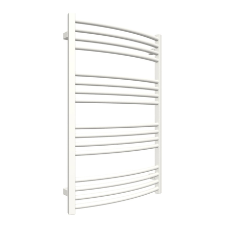 Grzejnik drabinkowy TERMA LENA, podłączenie ZX, wym. 900 x 586 mm, kolor biały drogowy RAL9016, moc 451W