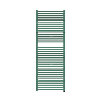 Grzejnik elektryczny TERMA LIMA ONE 1700 x 600 mm, kolor zielony patynowy RAL6000, moc 200 W, podłączenie E1, kabel prosty z wtyczką szary