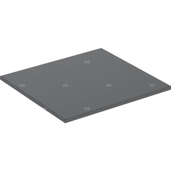 Półka Geberit iCon do elementu bocznego: B=24.6cm, Lava / Lakierowany matowy, T=20.2cm