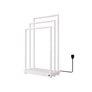 Grzejnik elektryczny (suszarka) INSTAL-PROJEKT Mobilo Electro 2, wym. 900/500 mm, kolor biały mat, moc 105 W