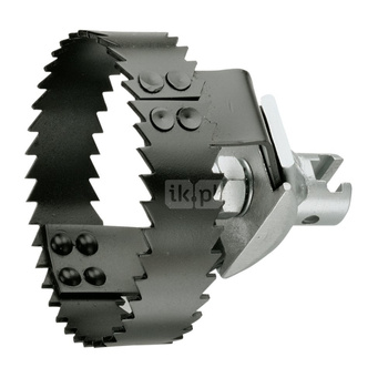 Dwukierunkowy obcinacz korzeni z łącznikiem 22 mm, D=65 mm