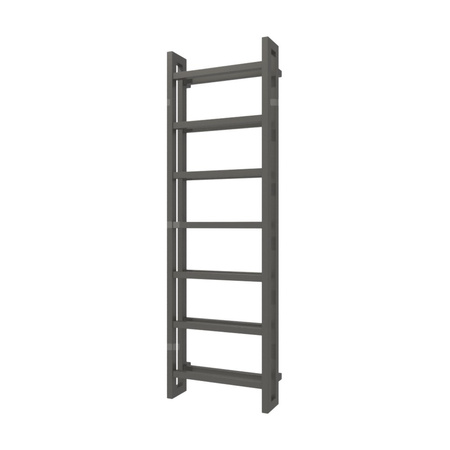 Grzejnik drabinkowy TERMA STAND, podłączenie SX, wym. 1610 x 500 mm, kolor vibrant brown (farba), moc 872W