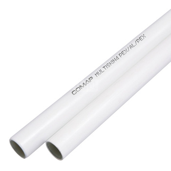 Rura wielowarstwowa COMAP PE-Xc/AL/PE-Xc MultiSkin4 26x3 kolor: biały - sztanga 5m