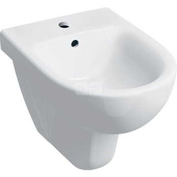 Geberit Selnova Bidet wiszący, B35cm, H34.5cm, T53cm, z przelewem, z otworem na baterię