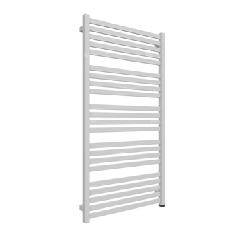 Grzejnik drabinkowy TERMA MARLIN ONE, podłączenie S1, wym. 1185 x 630 mm, kolor srebrny mat, moc 685W