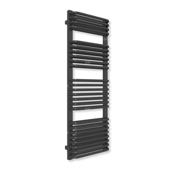 Grzejnik drabinkowy TERMA TYTUS, podłączenie Z8, wym. 1260 x 440 mm, kolor czarny sygnałowy RAL9004 (farba), moc 828W