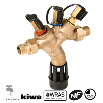 Izolator przepływu BA, 3/4", ze śrubunkami